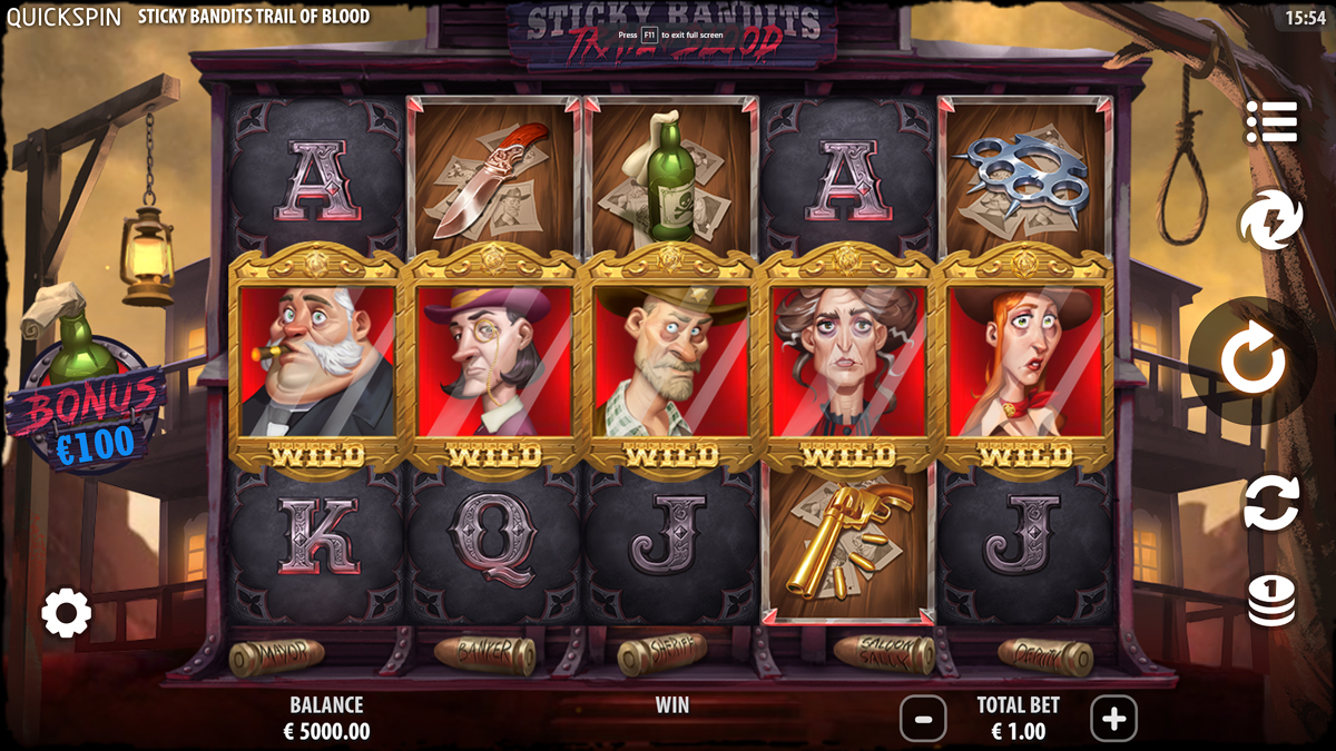 Sticky Bandits Trail of Blood screenshot