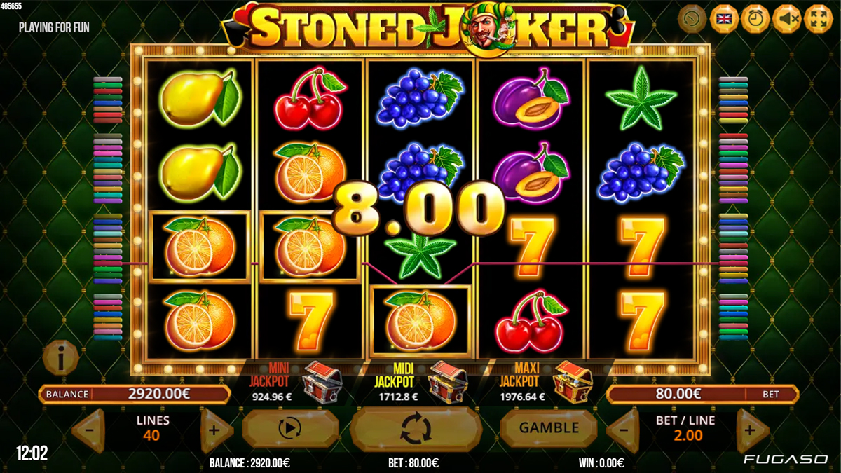 Stoned Joker 40 screenshot