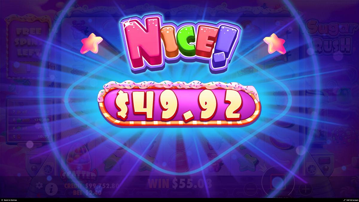 Sugar Rush screenshot
