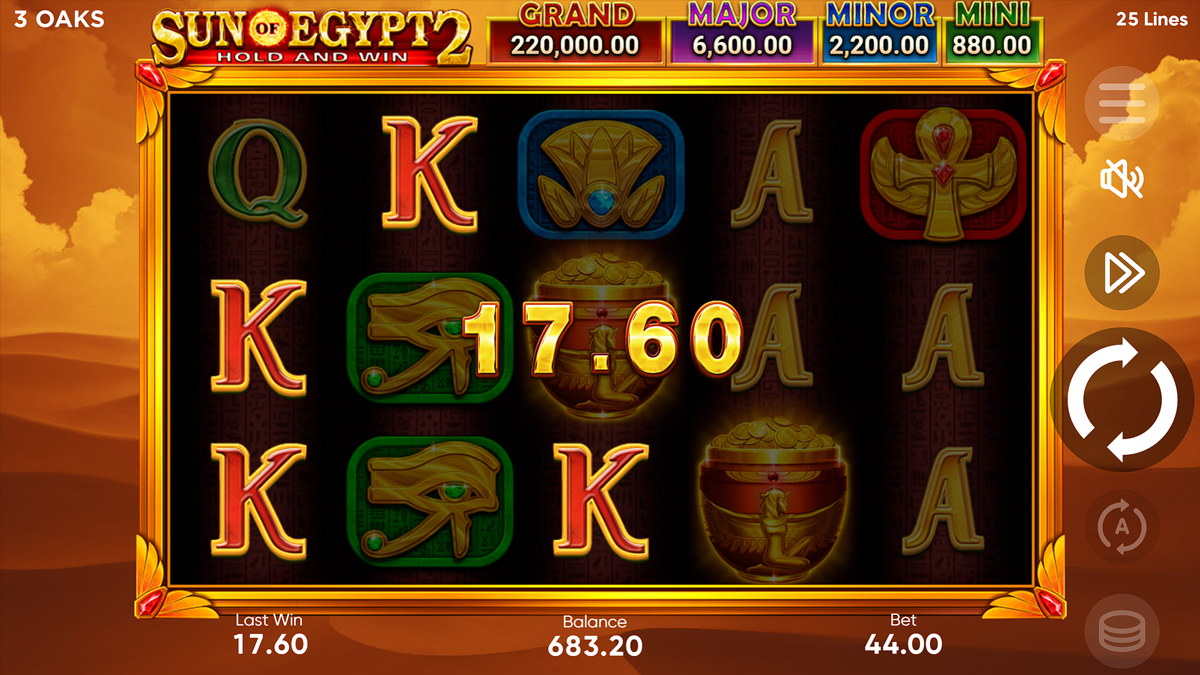 Sun of Egypt 2 screenshot