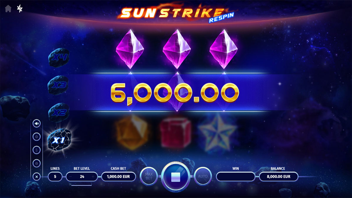 Sunstrike Respin screenshot