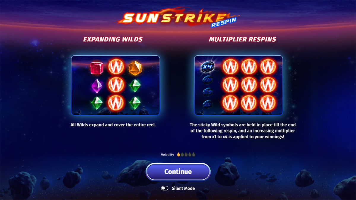 Sunstrike Respin screenshot