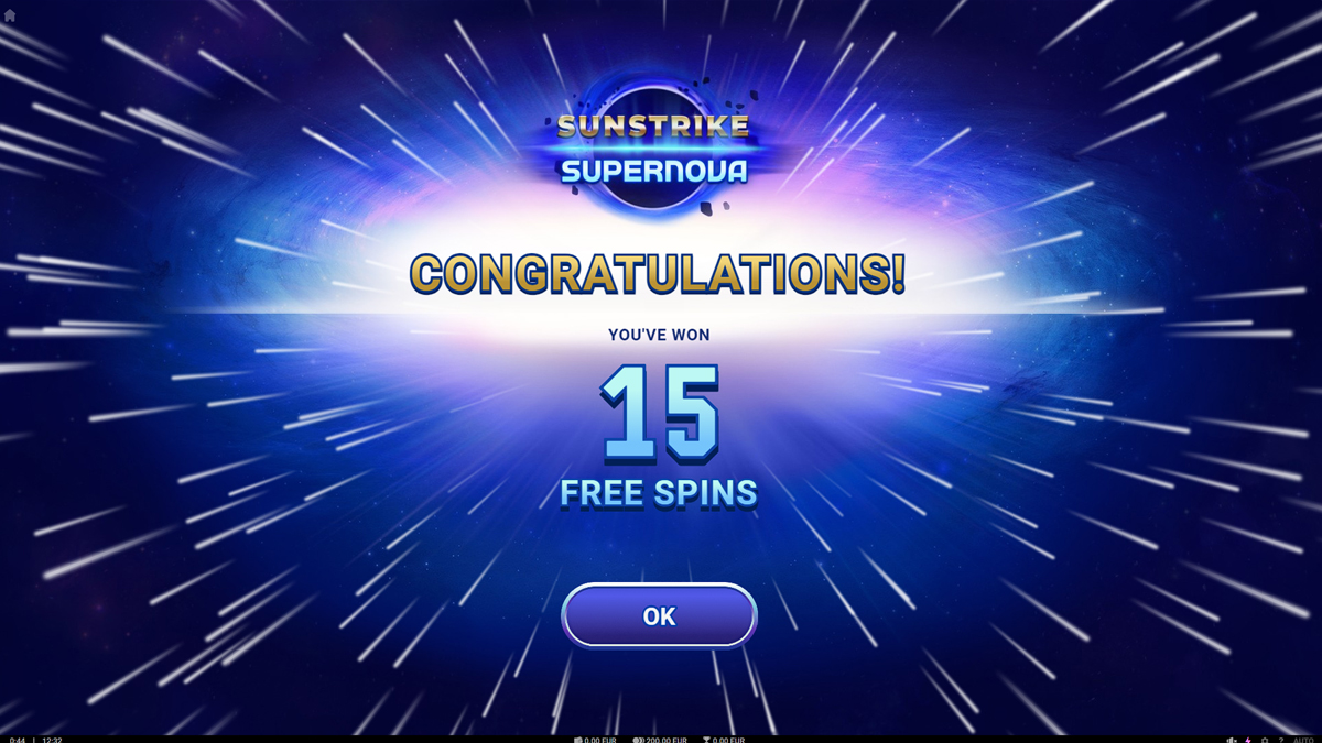 Sunstrike Supernova screenshot