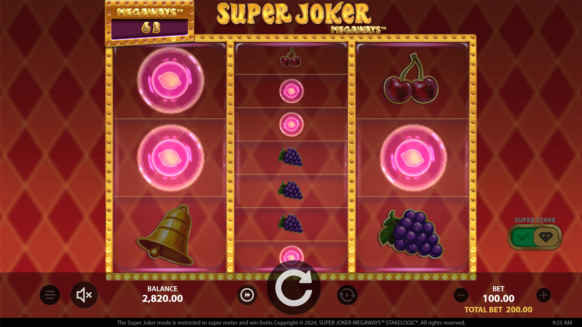 Super Joker Megaways screenshot