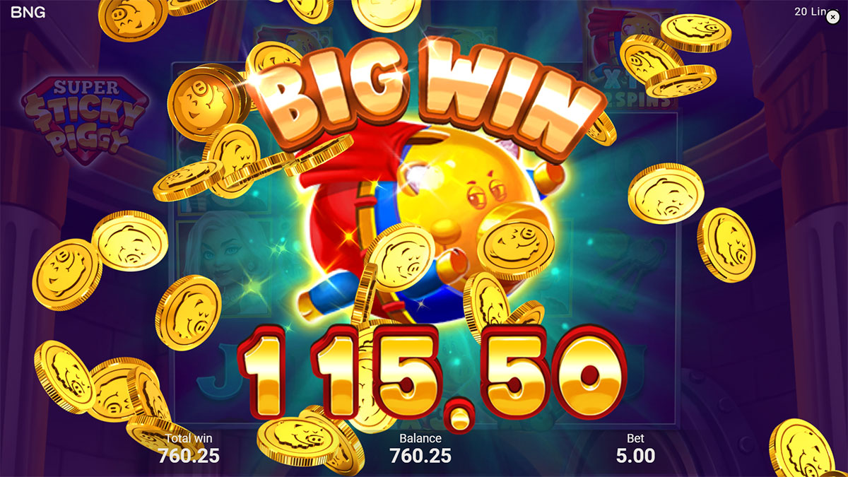 Super Sticky Piggy screenshot