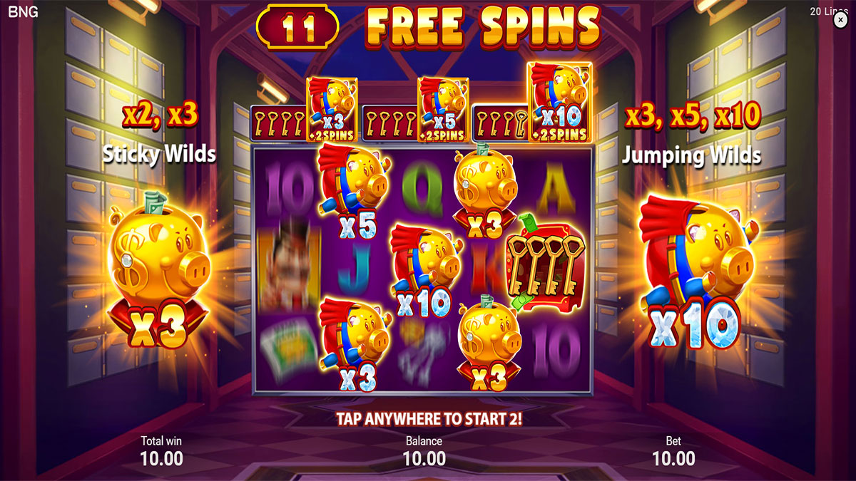 Super Sticky Piggy screenshot