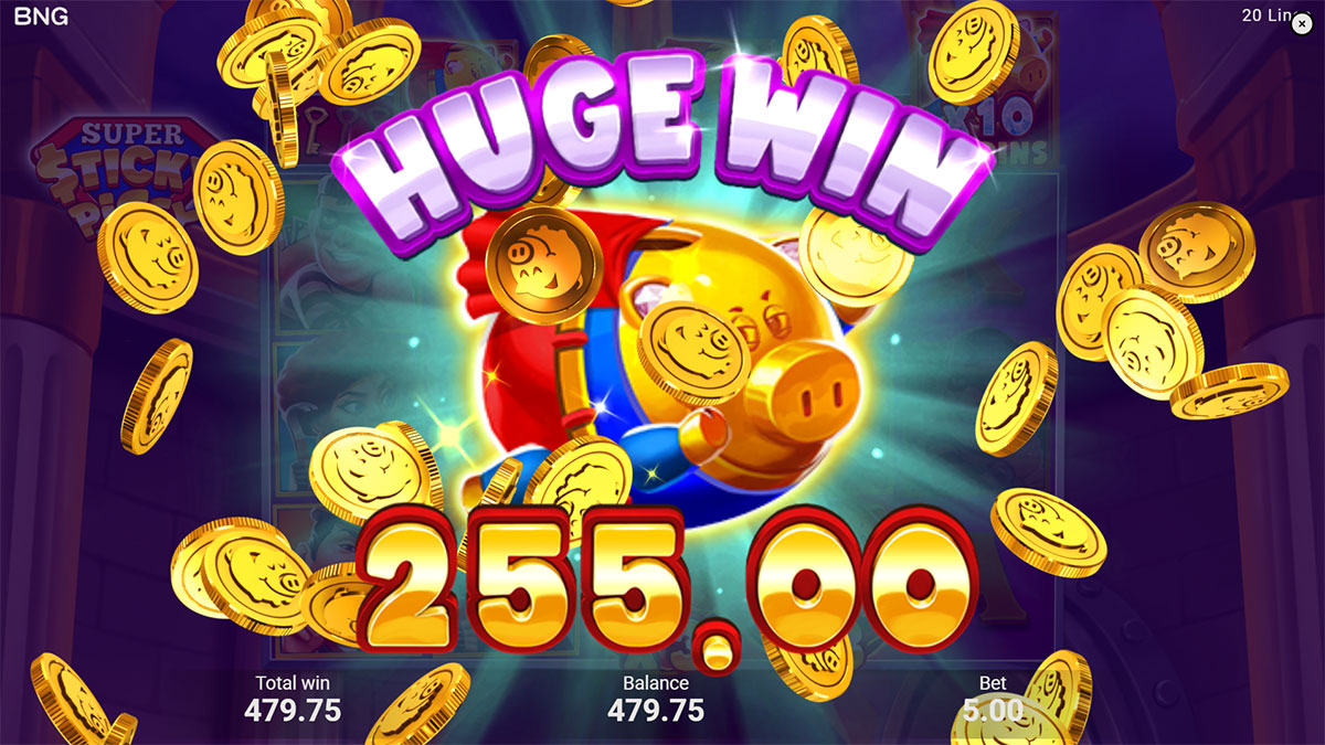 Super Sticky Piggy screenshot