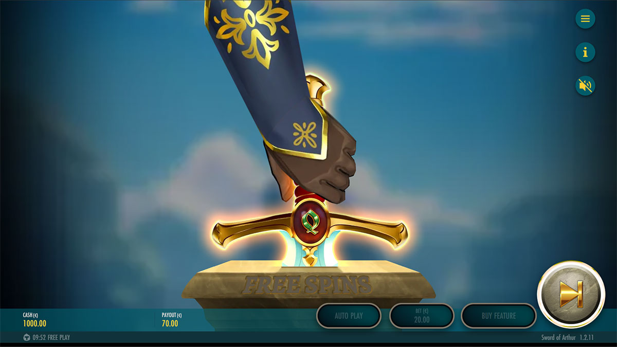 Sword of Arthur screenshot