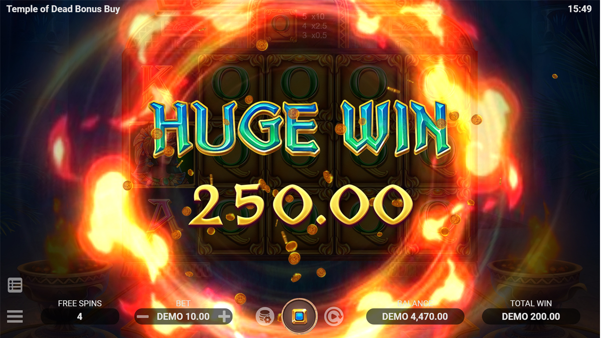 Temple of Dead Bonus Buy screenshot