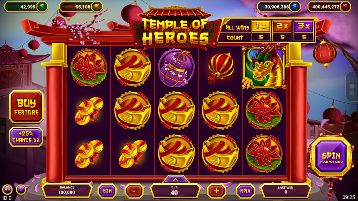 Temple of Heroes (Popok Gaming) screenshot