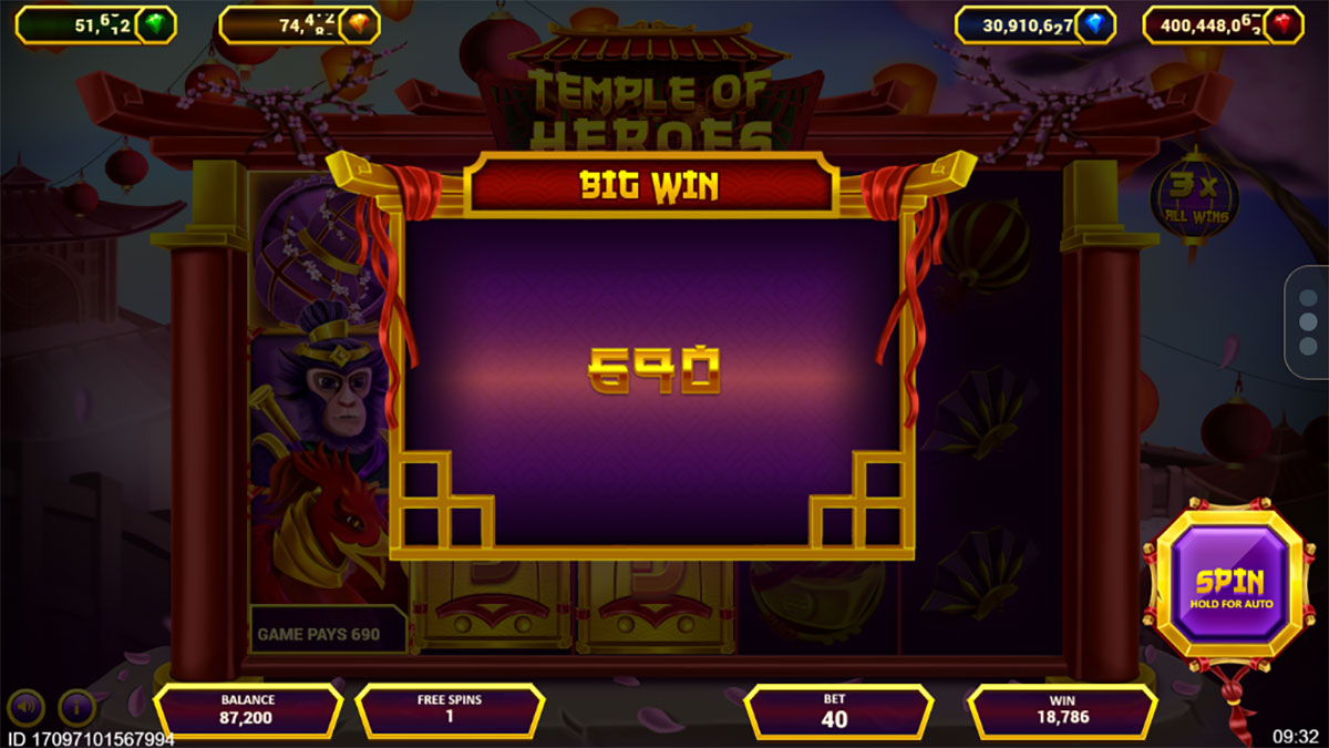 Temple of Heroes (Popok Gaming) screenshot