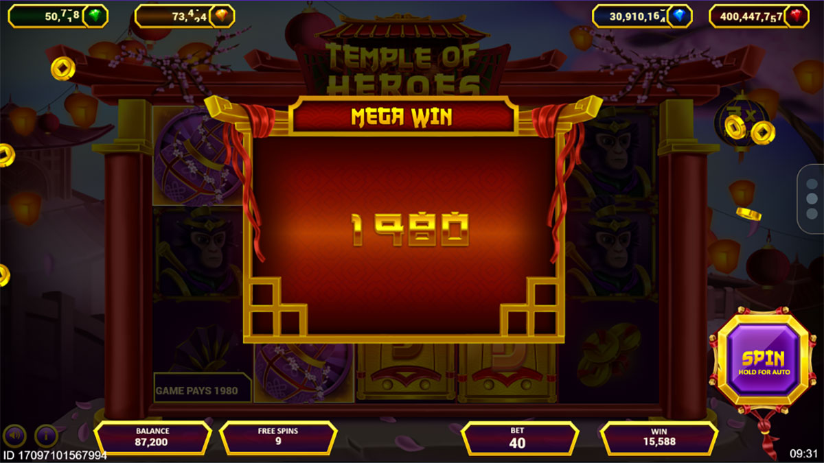 Temple of Heroes (Popok Gaming) screenshot