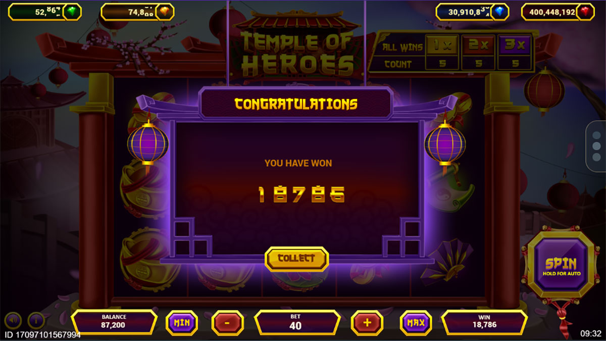 Temple of Heroes (Popok Gaming) screenshot
