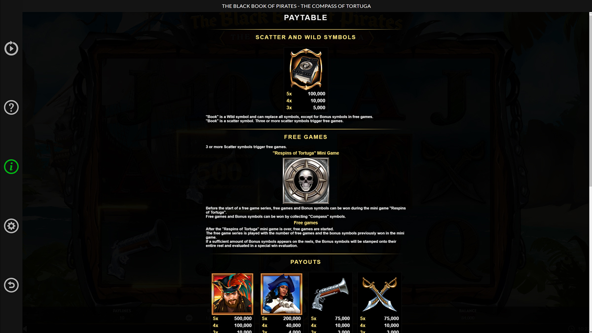 The Black Book of Pirates screenshot