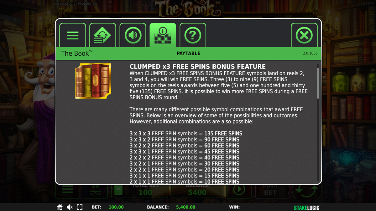 The Book screenshot