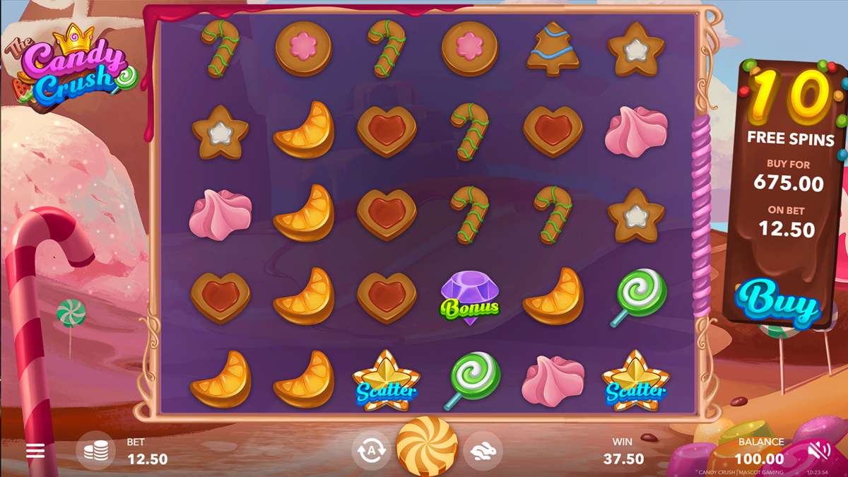 The Candy Crush screenshot