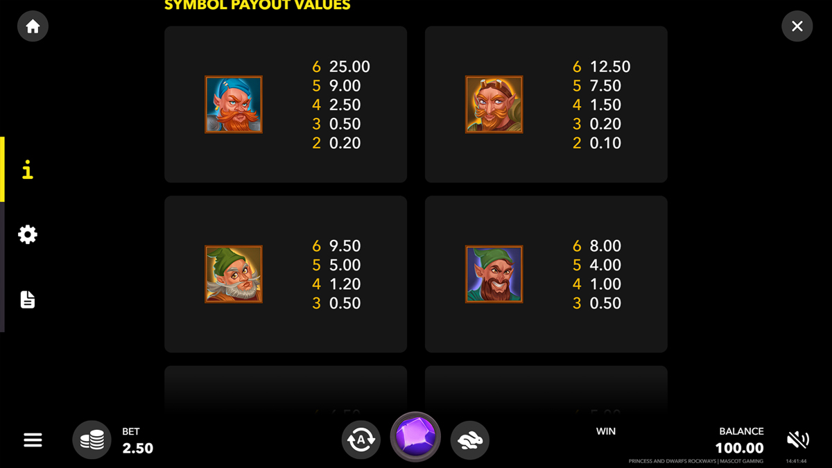 The Princess and Dwarfs Rockways screenshot