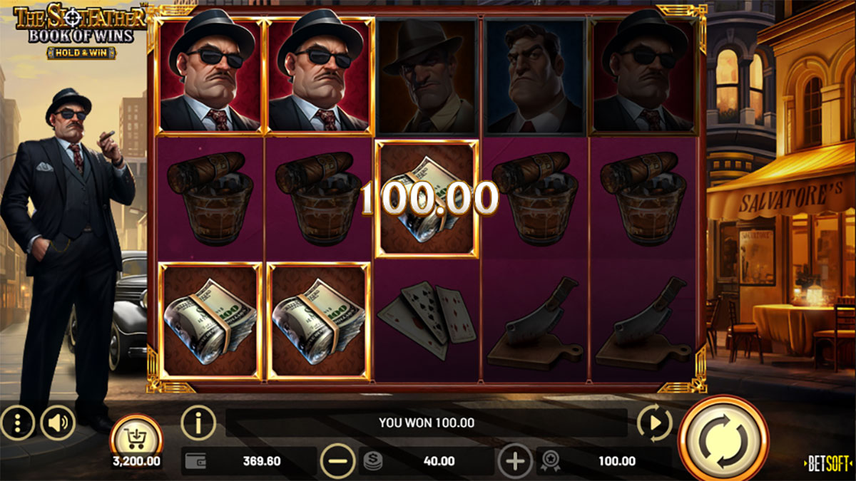The Slotfather Book of Wins screenshot
