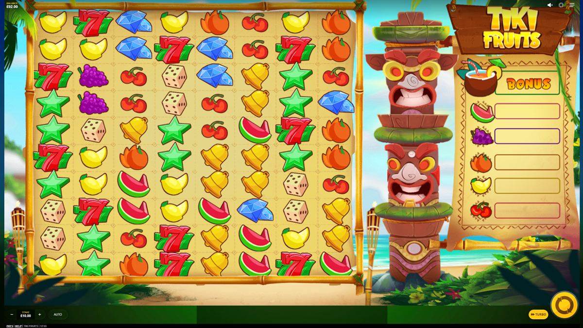 Tiki Fruits screenshot