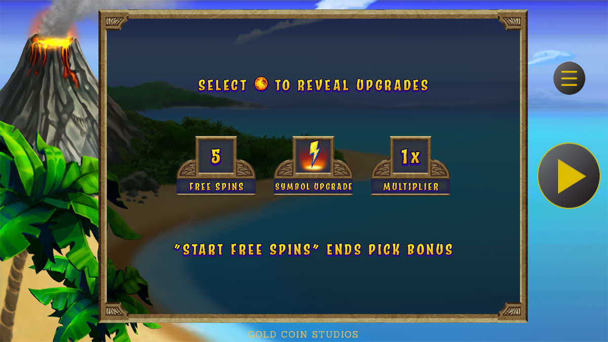Triple Tiki Super Free Spins screenshot