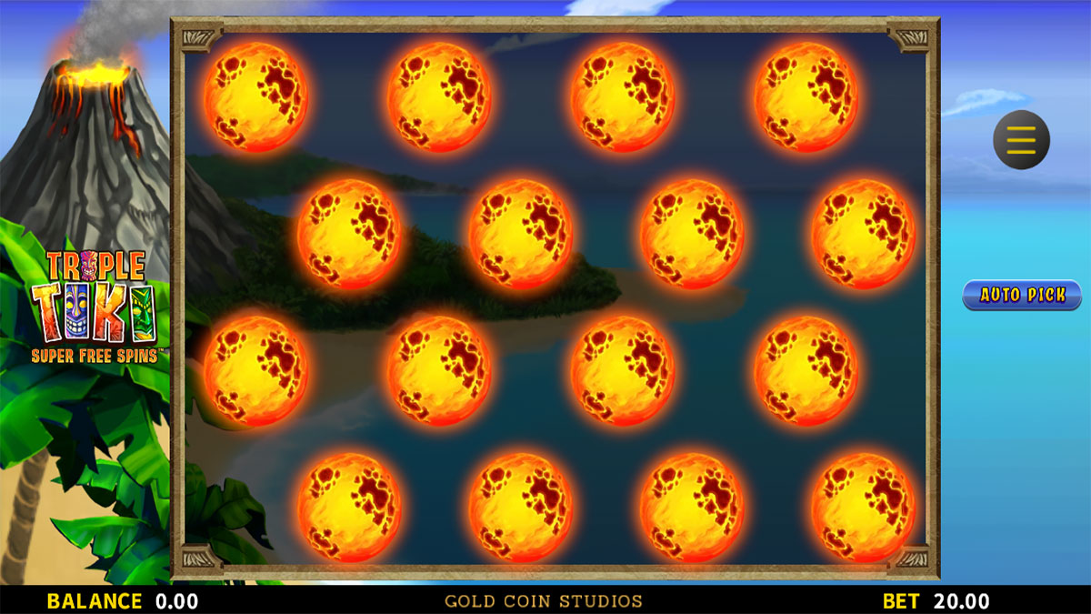 Triple Tiki Super Free Spins screenshot
