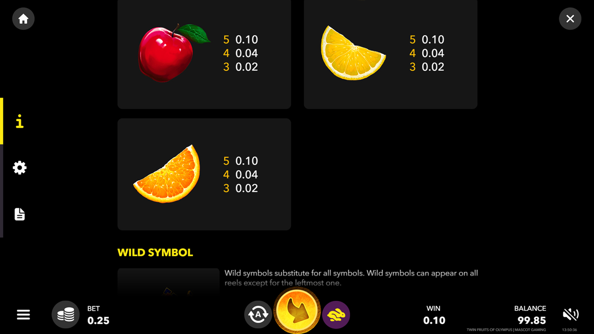 Twin Fruits of Olympus screenshot