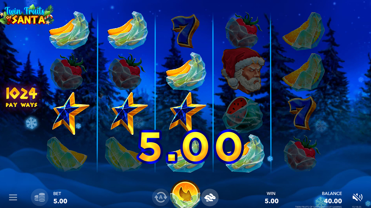 Twin Fruits of Santa screenshot