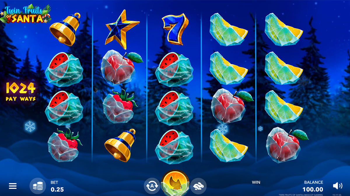 Twin Fruits of Santa screenshot