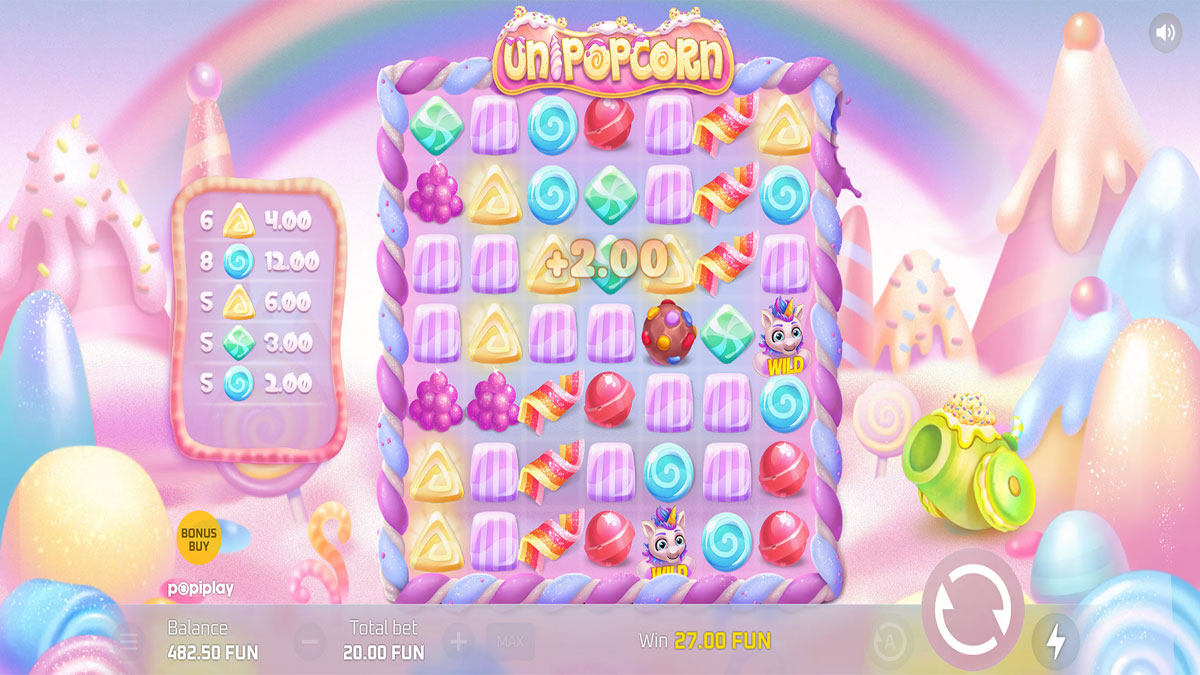 Unipopcorn screenshot