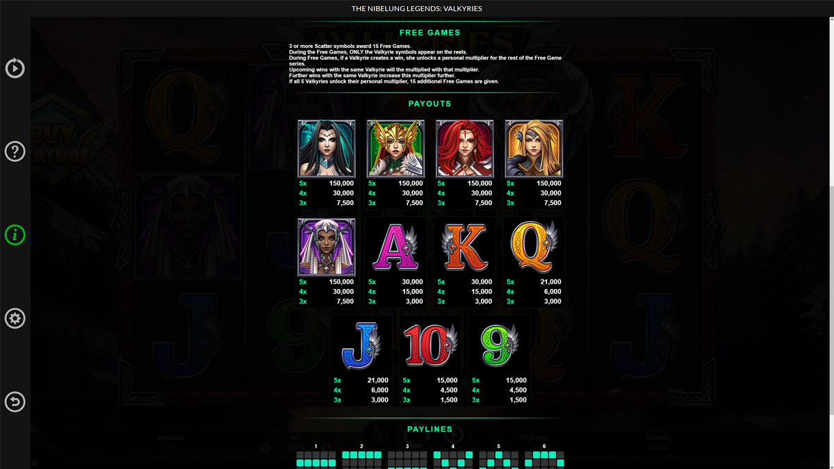Valkyries - The Nibelung Legends screenshot