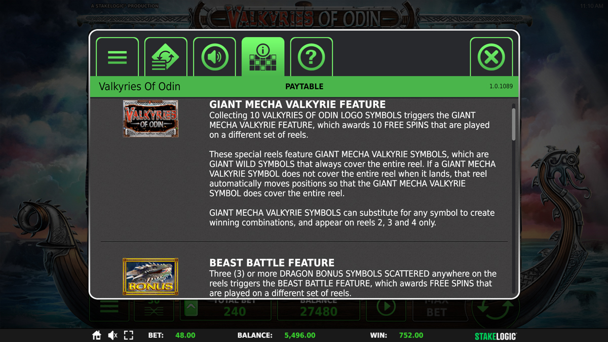 Valkyries of Odin screenshot
