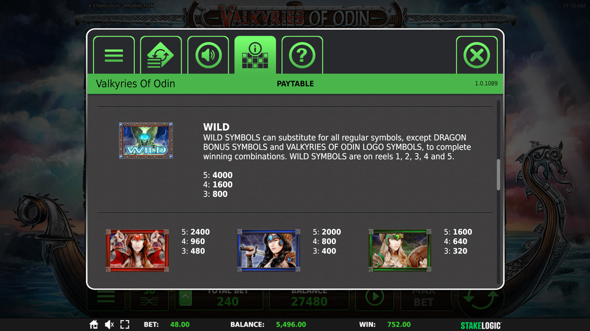Valkyries of Odin screenshot