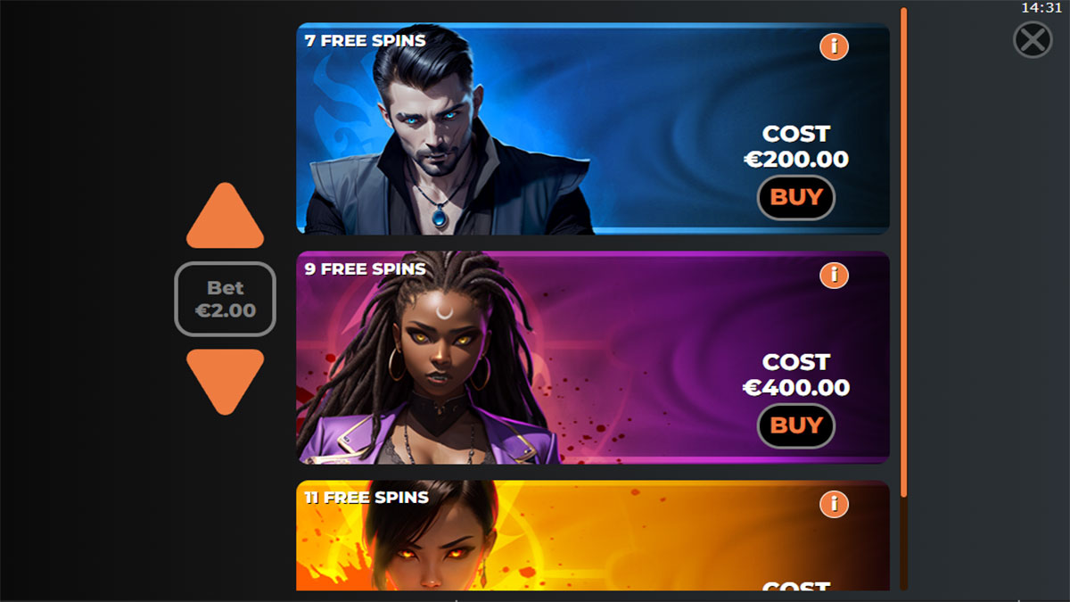 Vampire Riches DoubleMax screenshot