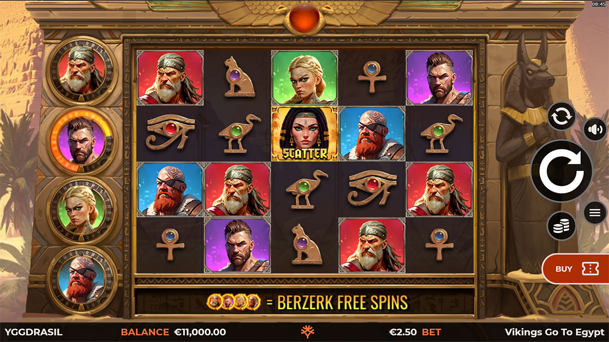 Vikings Go To Egypt Wild Fight screenshot