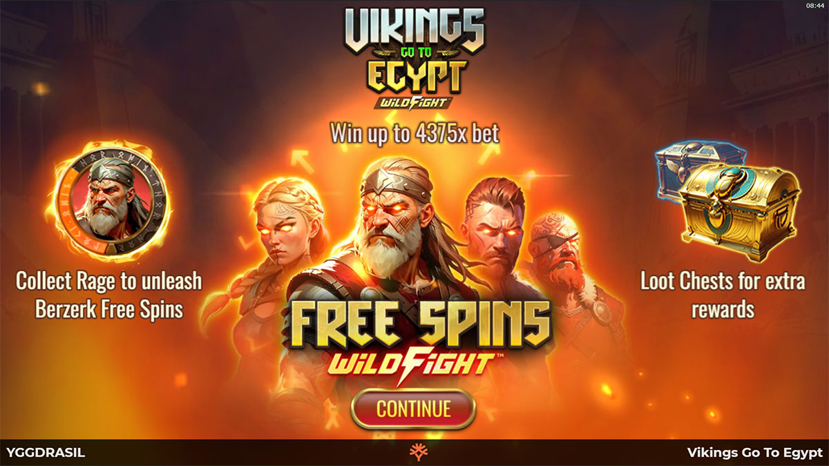 Vikings Go To Egypt Wild Fight screenshot