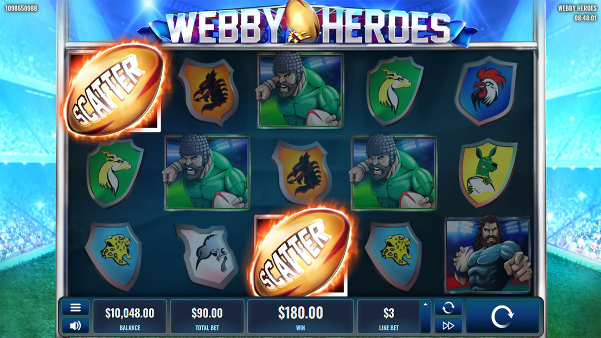 Webby Heroes screenshot