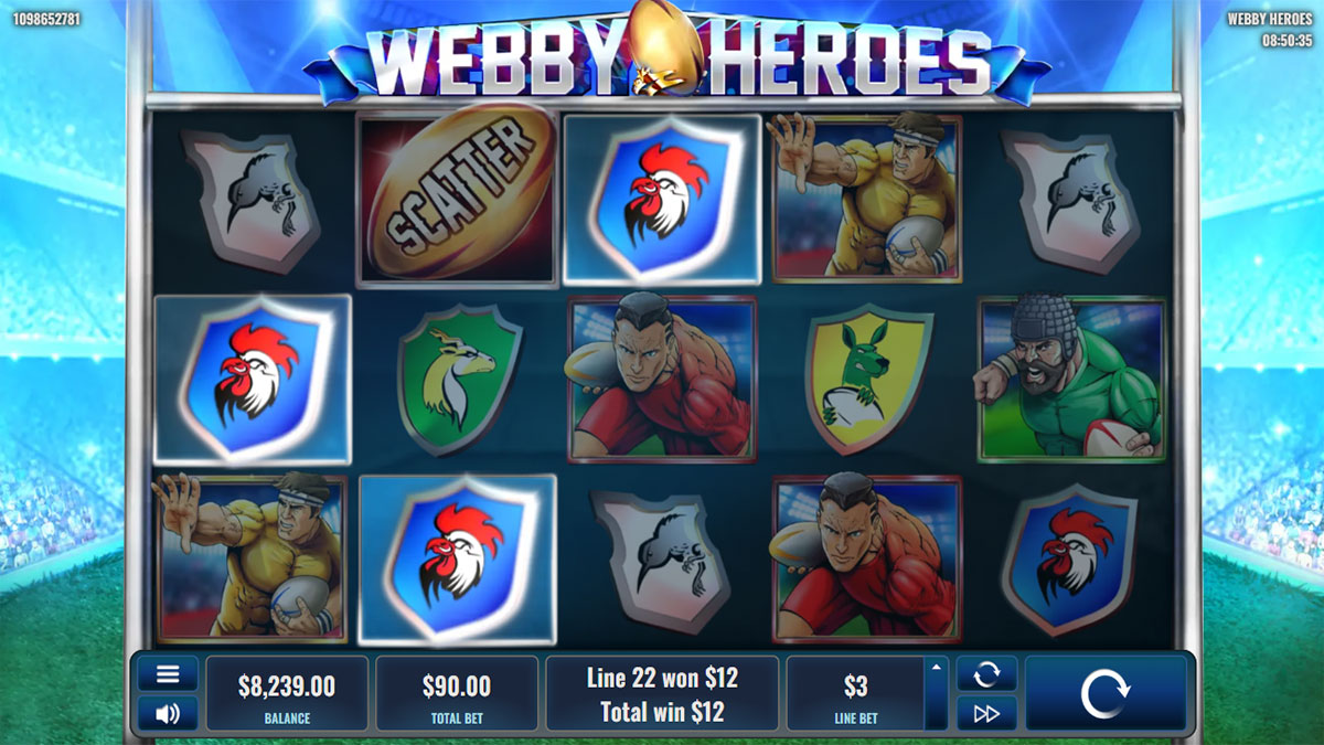Webby Heroes screenshot