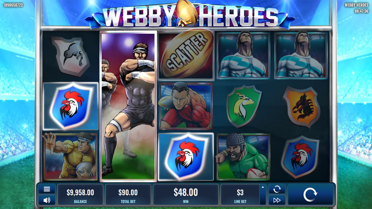 Webby Heroes screenshot