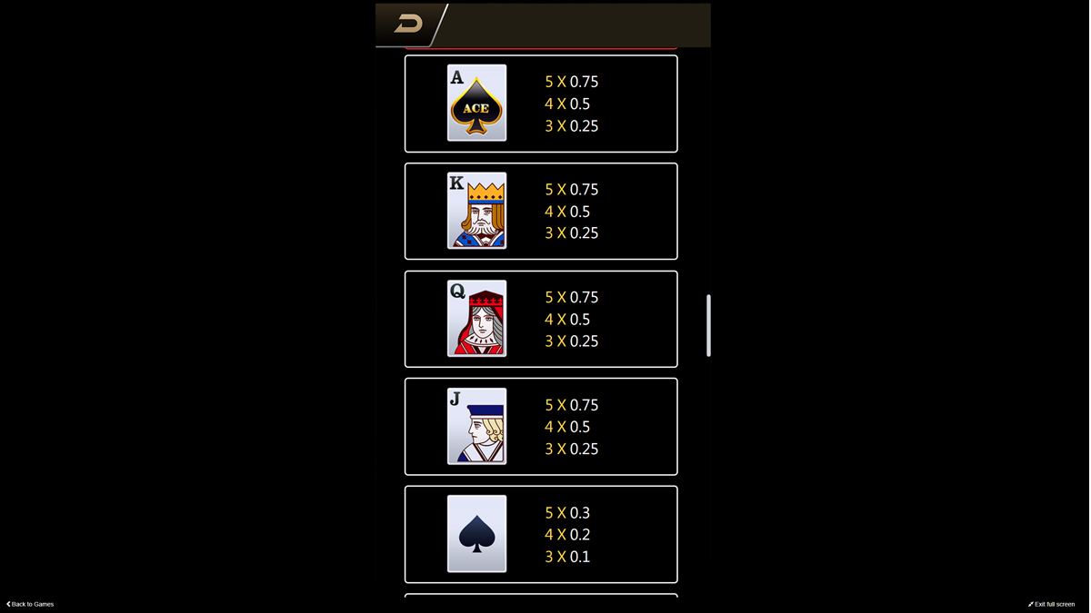 Wild Ace screenshot