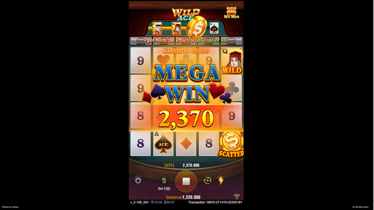 Wild Ace screenshot
