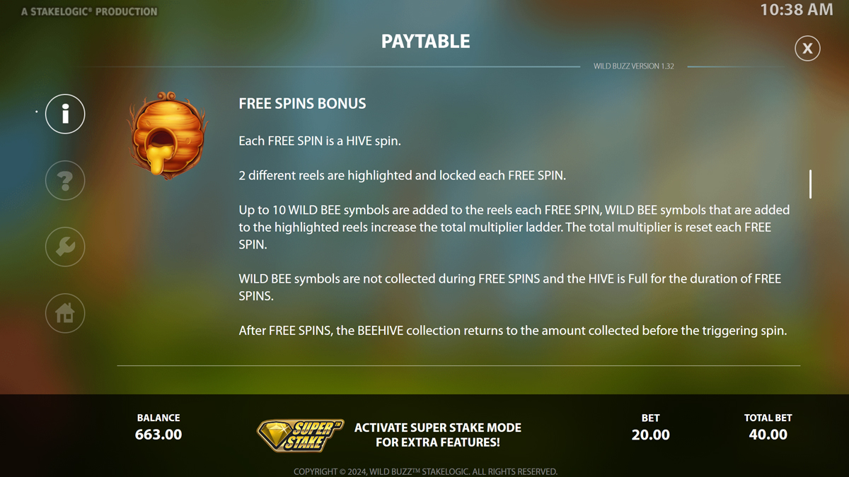 Wild Buzz screenshot