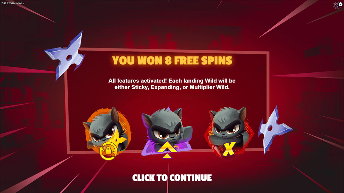 Wild Dojo Strike screenshot