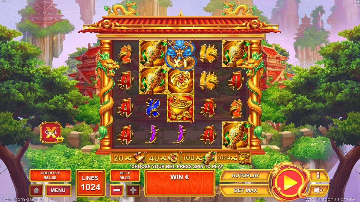 Wild Dragon's Fortune screenshot