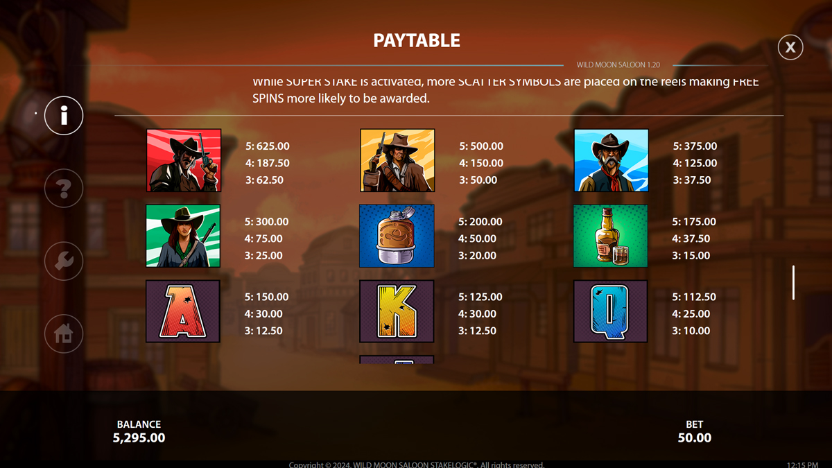 Wild Moon Saloon screenshot