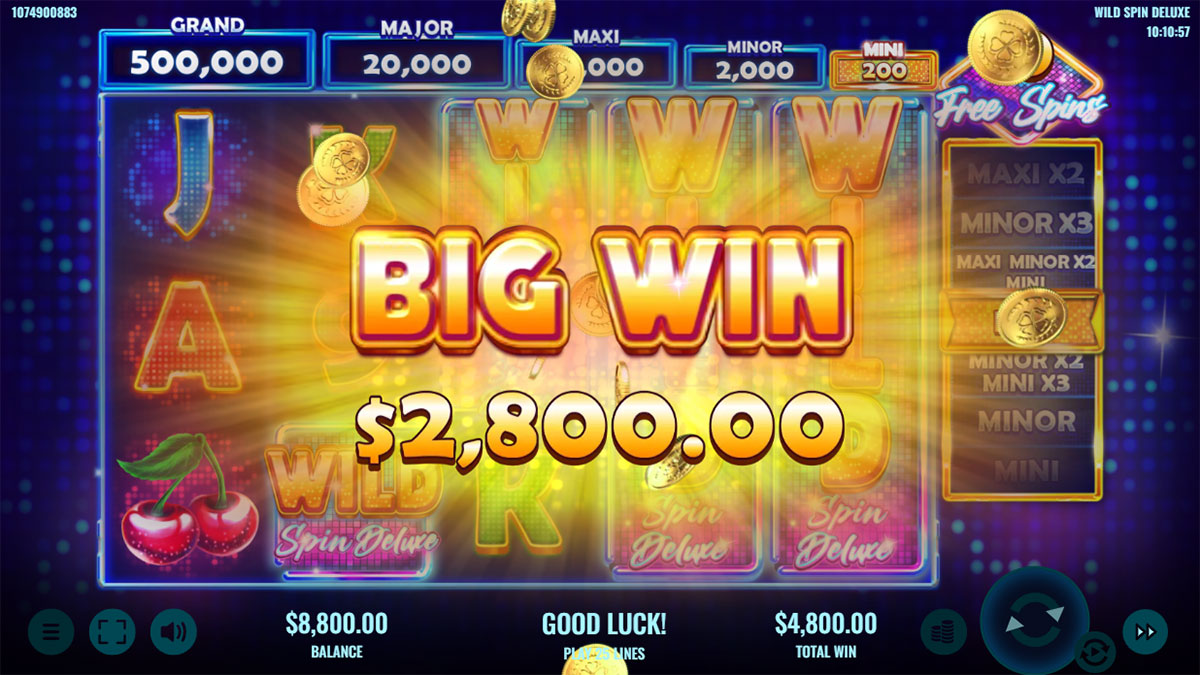 Wild Spin Deluxe screenshot