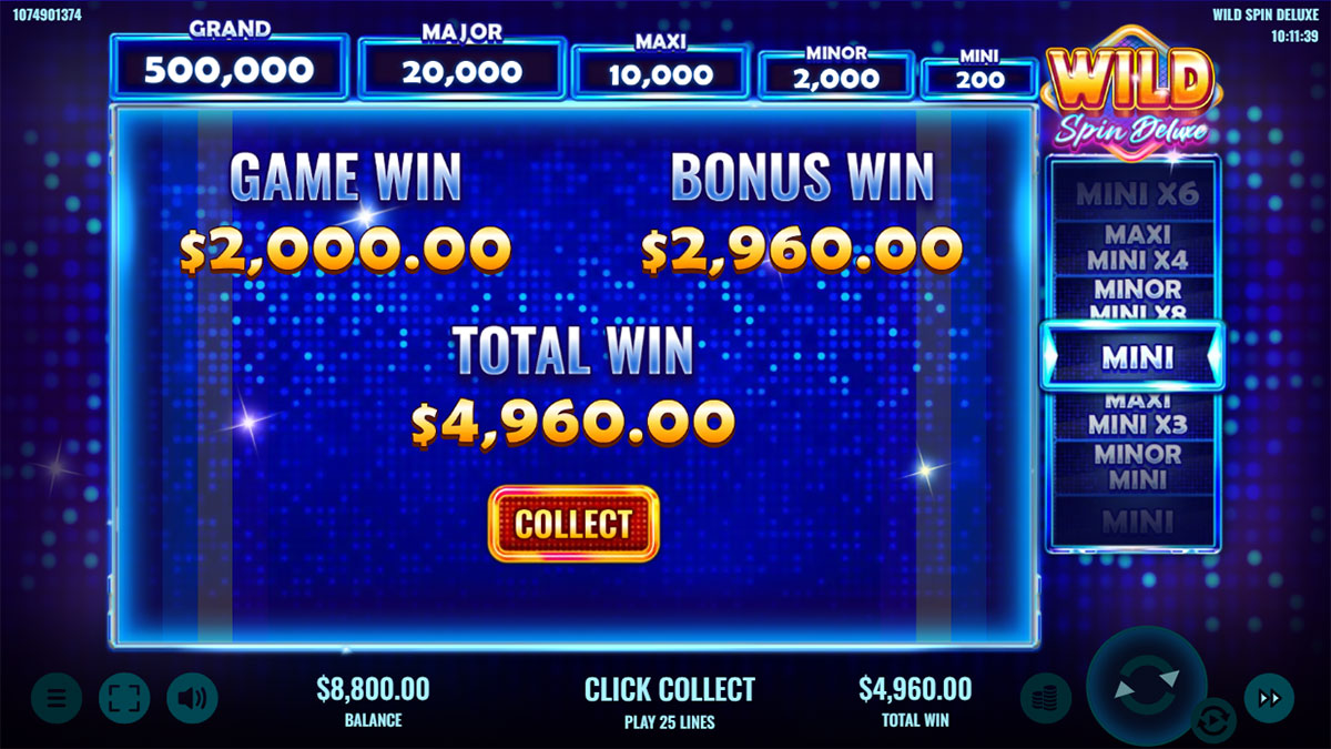 Wild Spin Deluxe screenshot