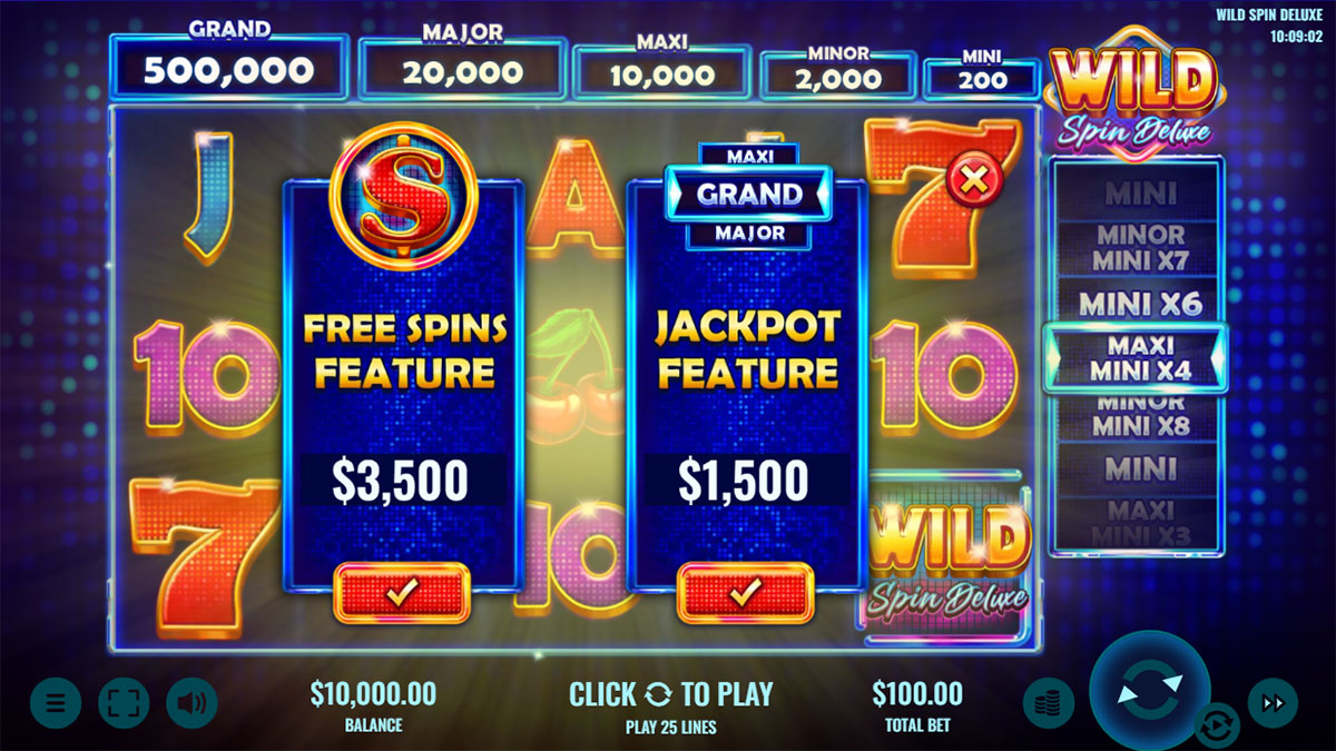 Wild Spin Deluxe screenshot