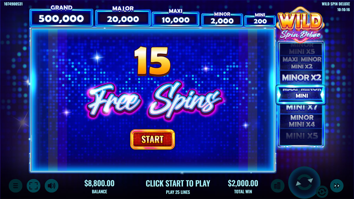 Wild Spin Deluxe screenshot