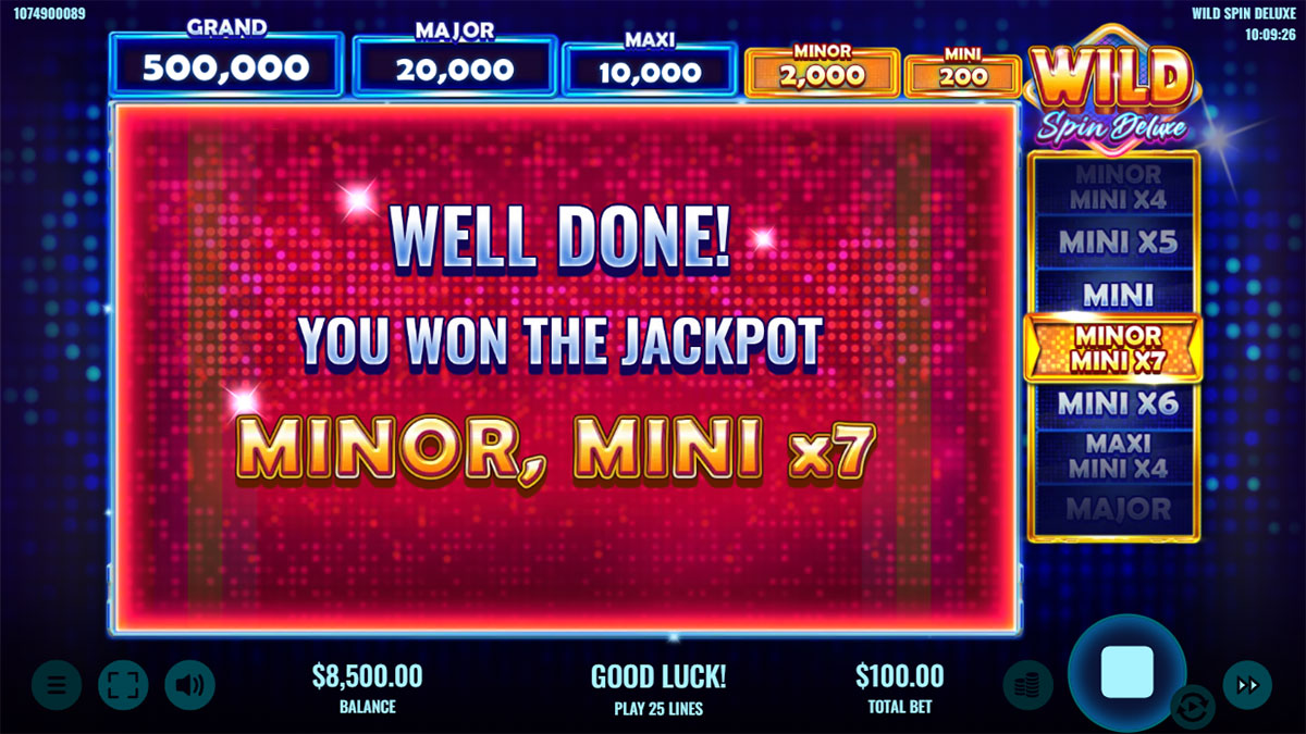 Wild Spin Deluxe screenshot