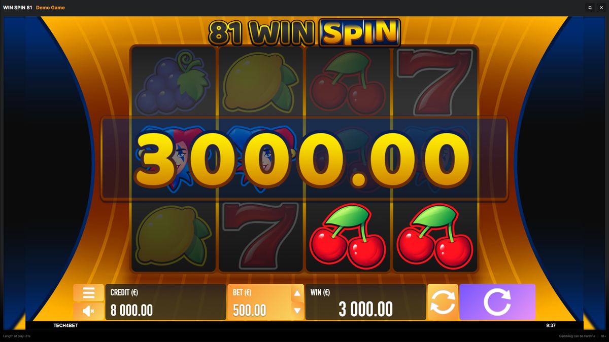 Win Spin 81 screenshot